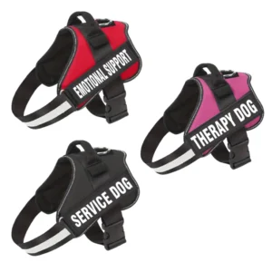 Emotional support animal harness by ESA Registry UK.